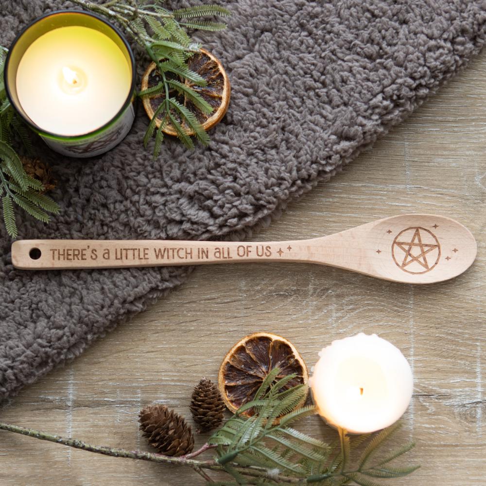 “There’s a Little Witch in All of Us” Wooden Spoon