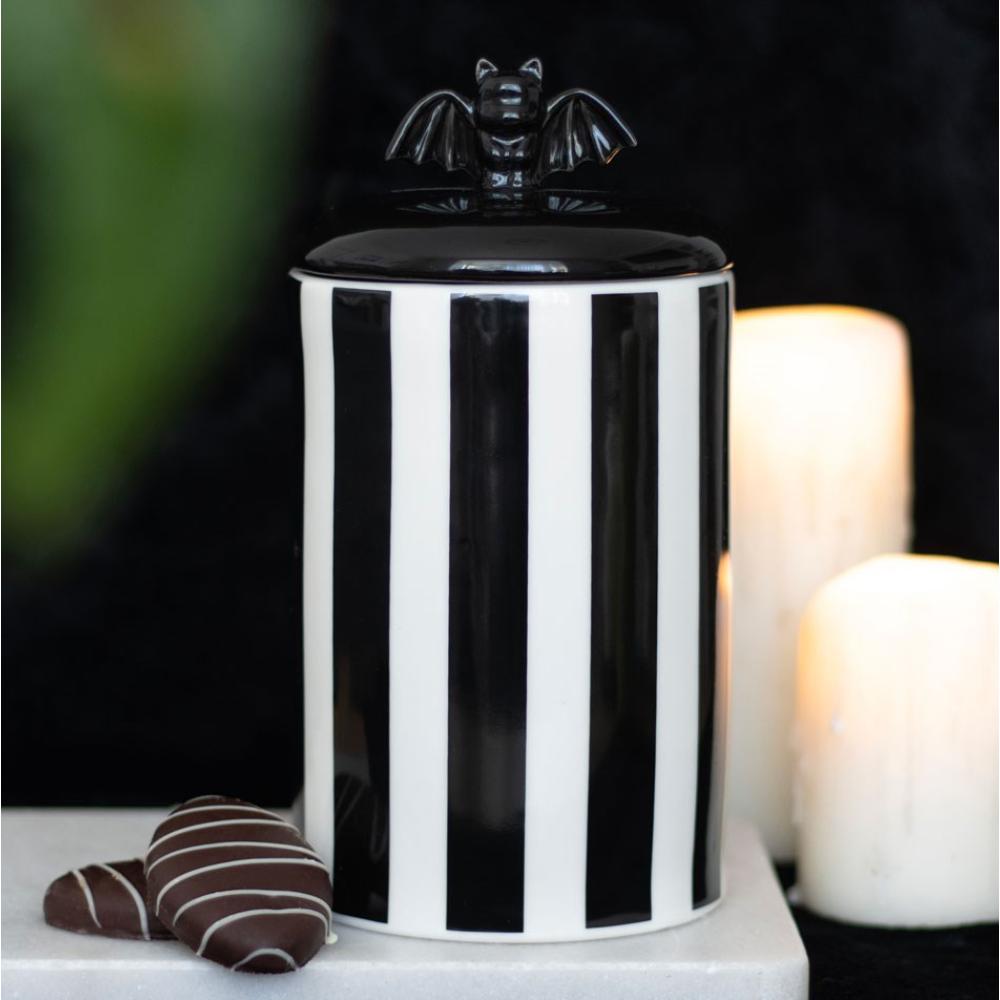 Striped Bat Jar