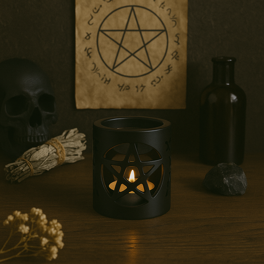Pentagram Oil Burner