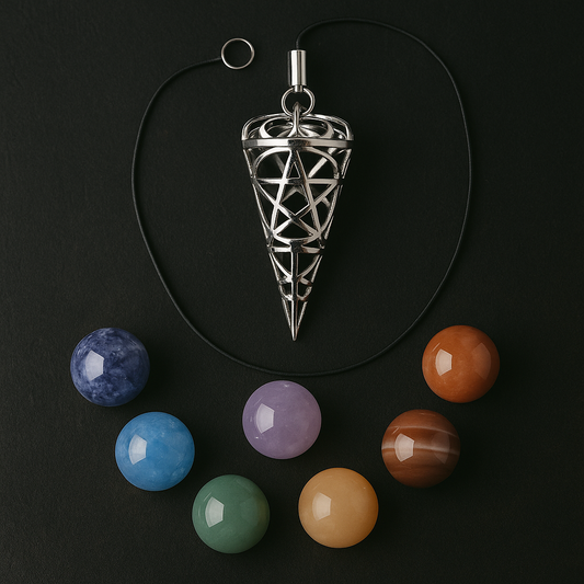 Chakra Healing Pendulum Set