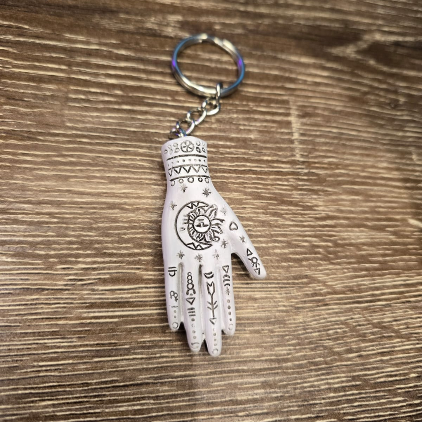 Palmistry Hand Keyring