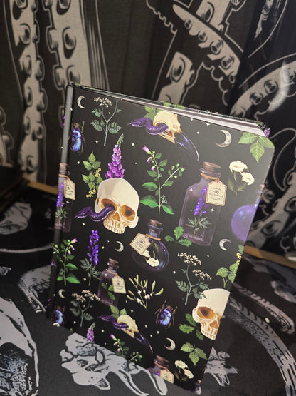 Poison Garden Hardcover Journal – Witchy Apothecary Notebook