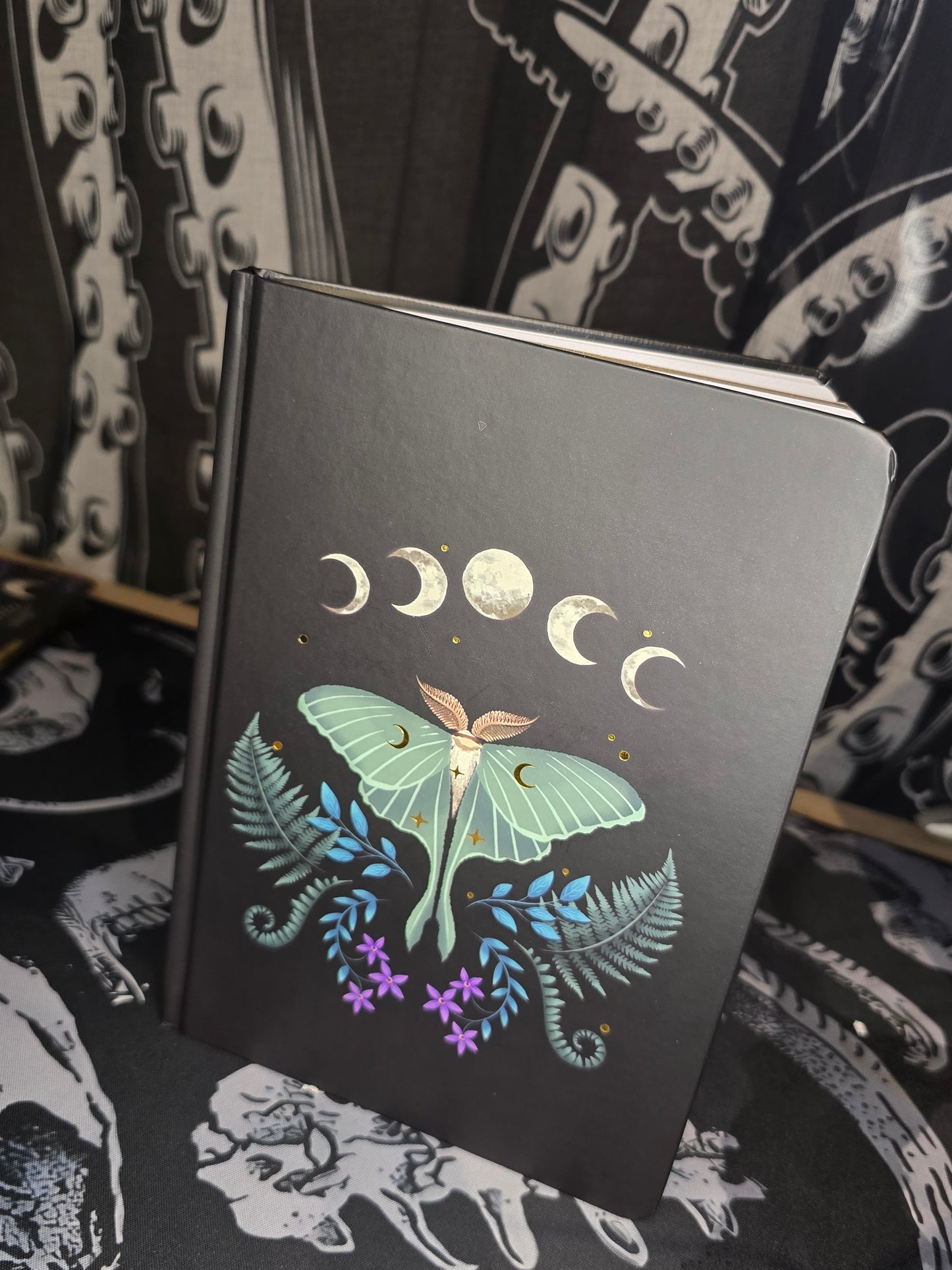 Lunar Forest Journal – Mystical Hardcover Notebook