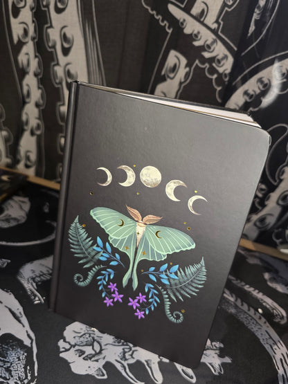Lunar Forest Journal – Mystical Hardcover Notebook