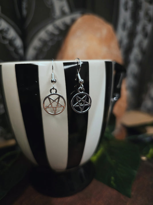 Pentagram Earrings